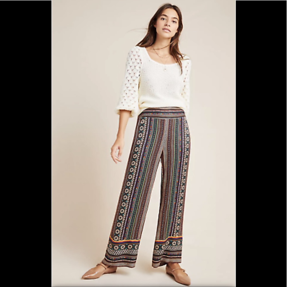 FARM Rio Multicolor Wide Leg Pants